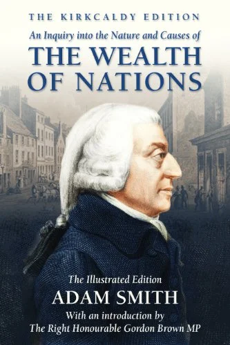 "An exploration into the nature and origin of national wealth" book and video. (Amazon image)