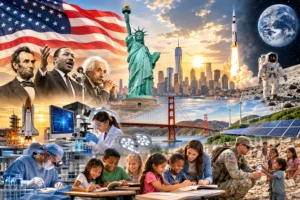 The United States has made significant contributions to human civilization.
