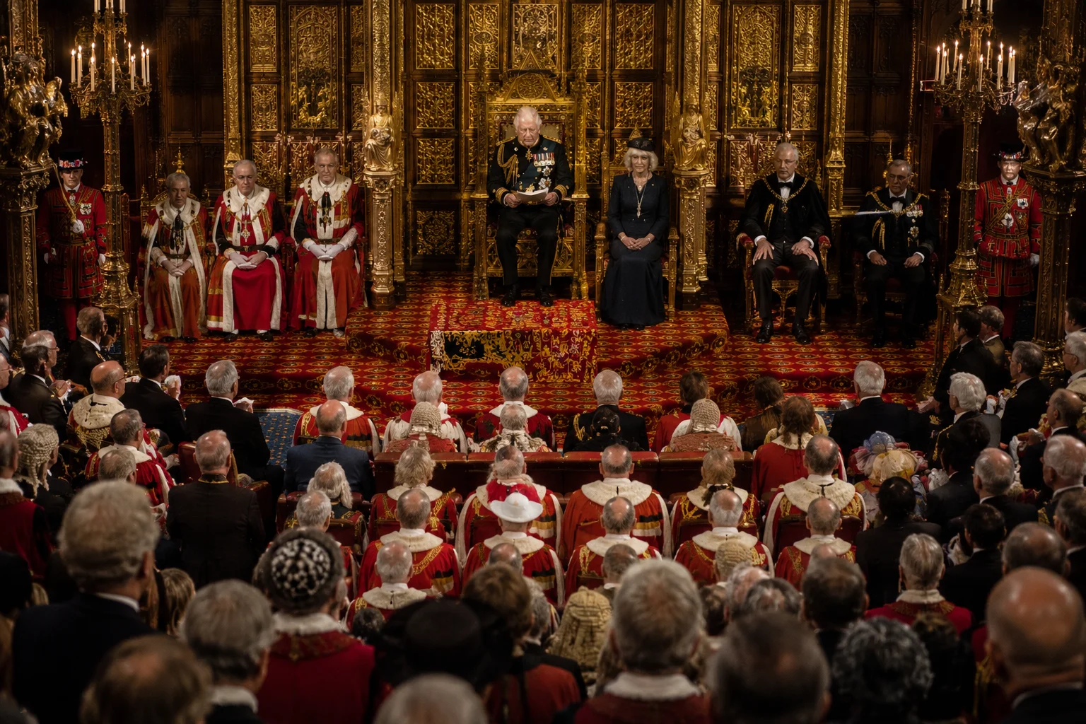The British King’s Parliamentary Speech Holds Great Historical Significance